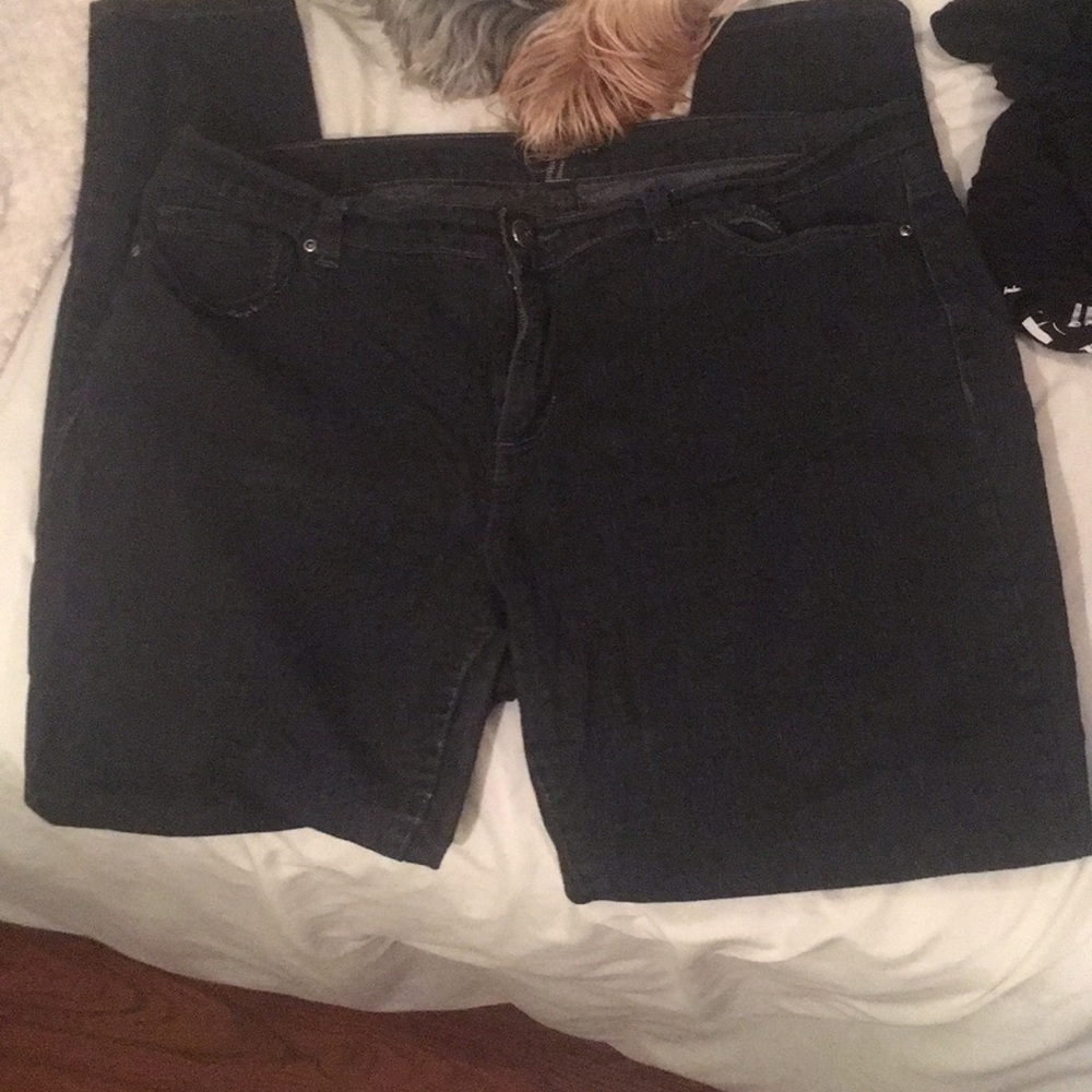 Dark grey jeans